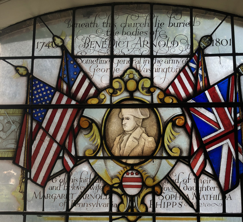 Stained Glass Window in St. Mary's at Battersea, c. 1976, by John Hayward