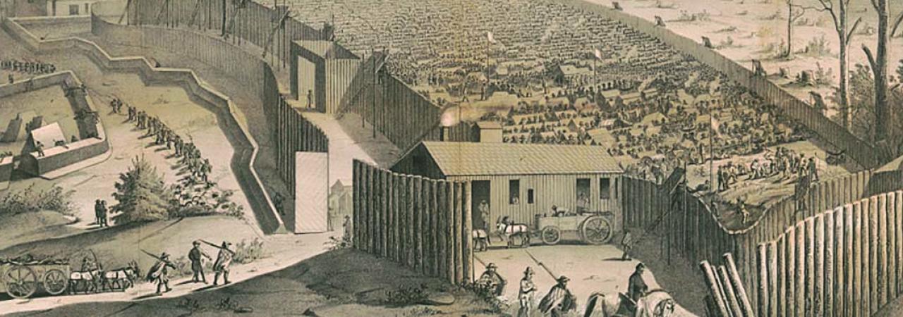 A sketch of Andersonville Prison