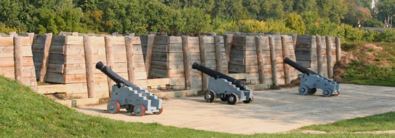 Artillery at Fort Meigs