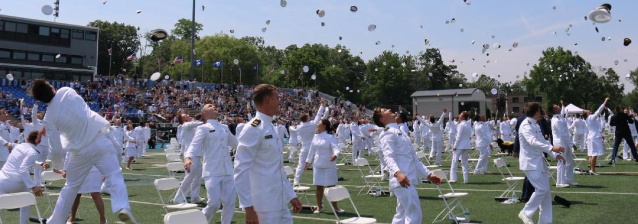 The U.S. Merchant Marine Academy in Kings Point, N.Y.