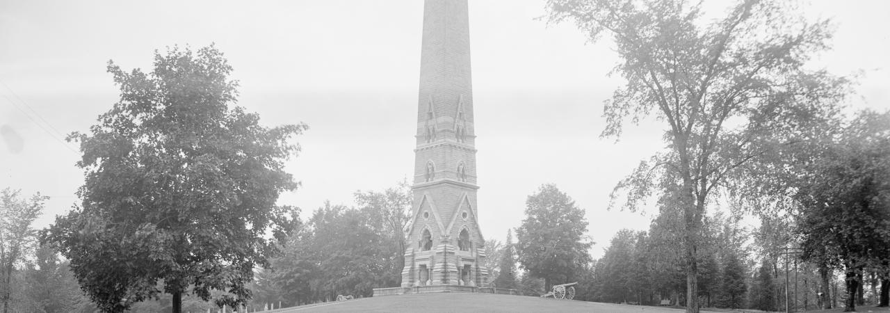 Saratoga Battle Monument c. 1900-1915