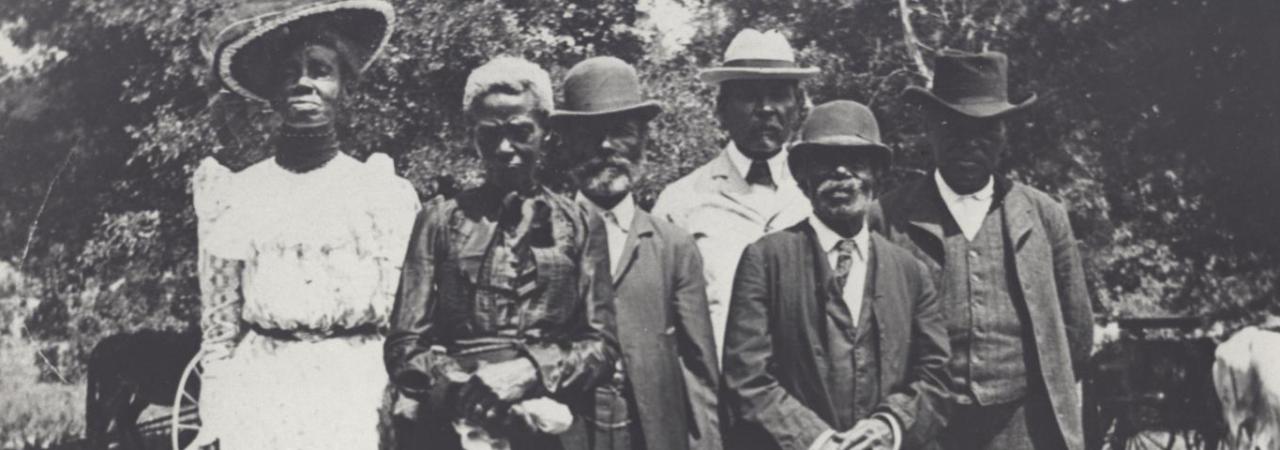 Photograph of Emancipation Day celebration, June 19, 1900