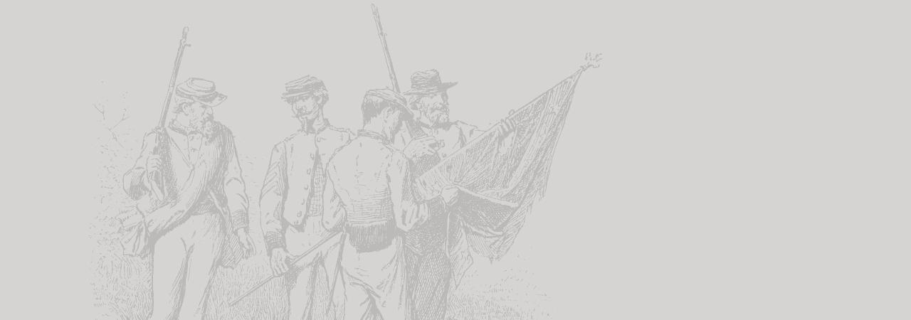 A sketch of three Civil War soldiers