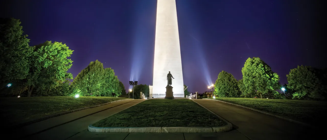 The Bunker Hill Monument, Boston, Mass.