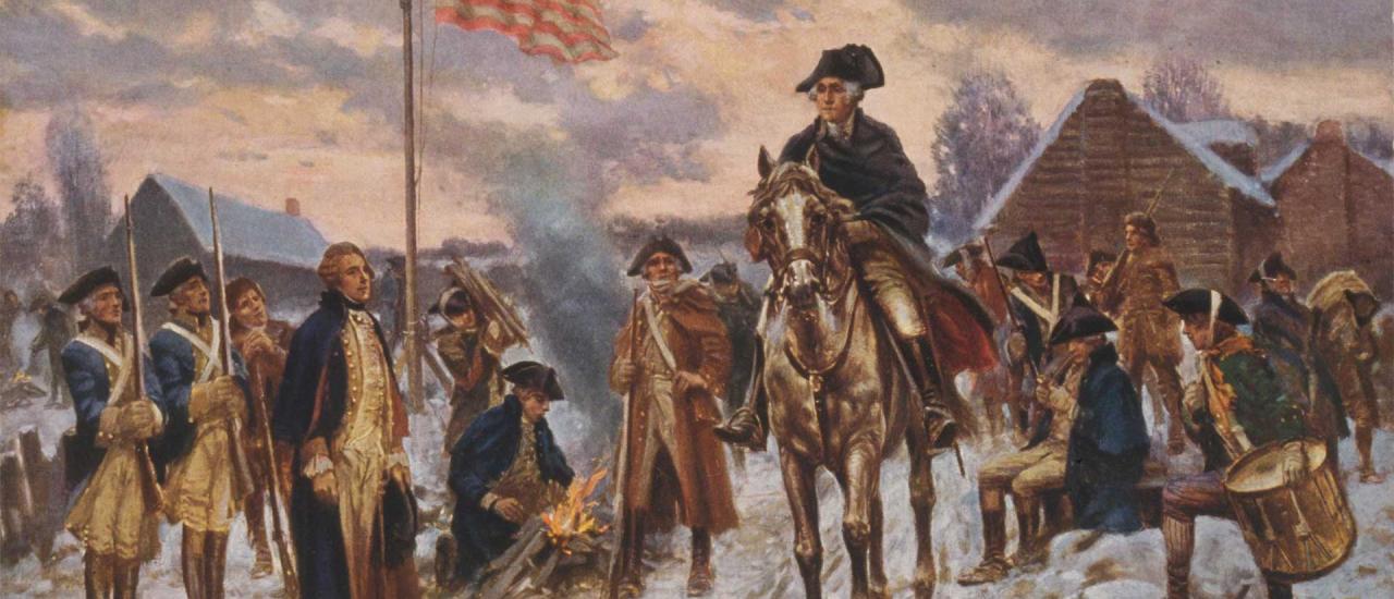 Washington at Valley Forge