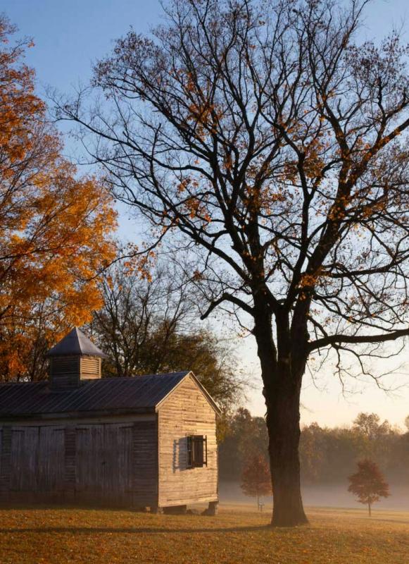 View of the Clover Bottom property