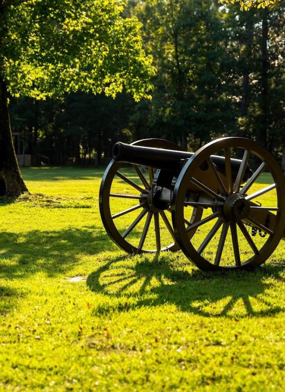 Cannon at Fort Blakeley