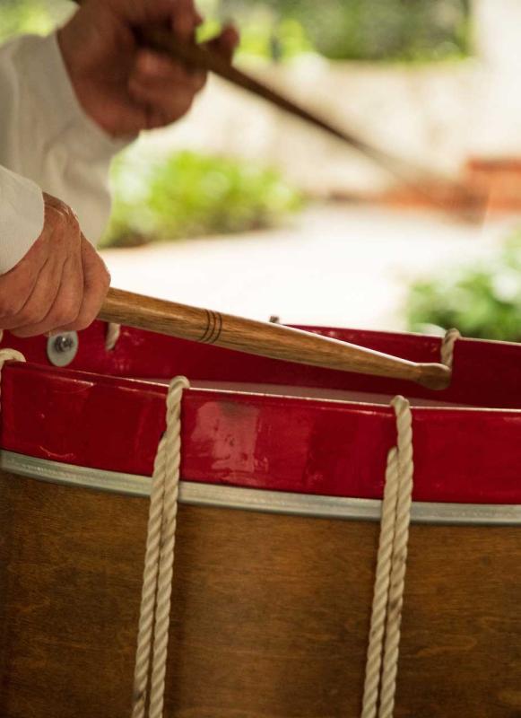 Revolutionary War drum