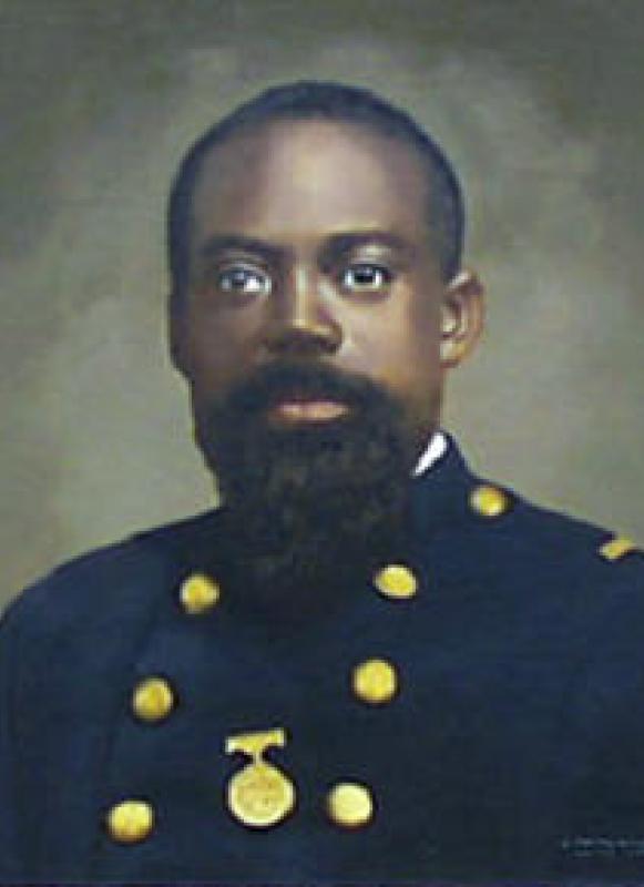 William Carney of the 54th Massachusetts Regiment