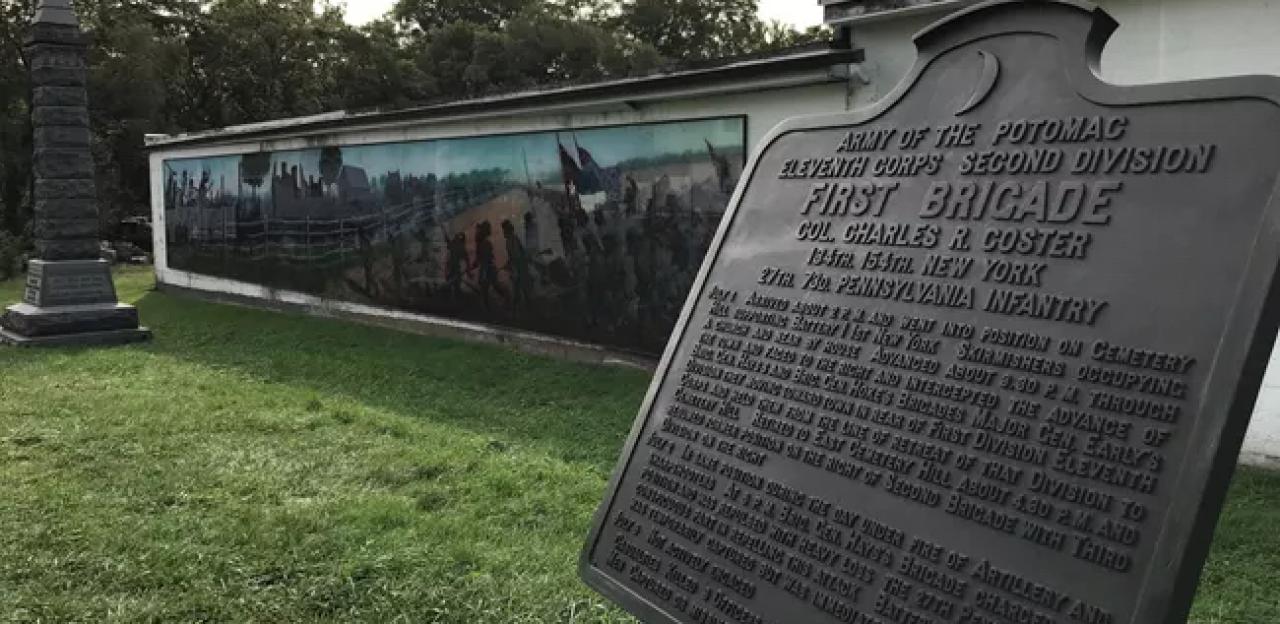 Coster Tablet at Gettysburg