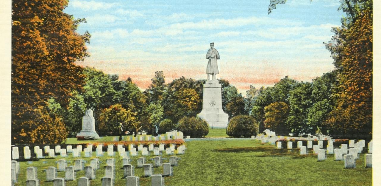 Antietam National Cemetery Postcard