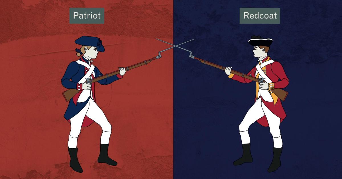 redcoats american revolution
