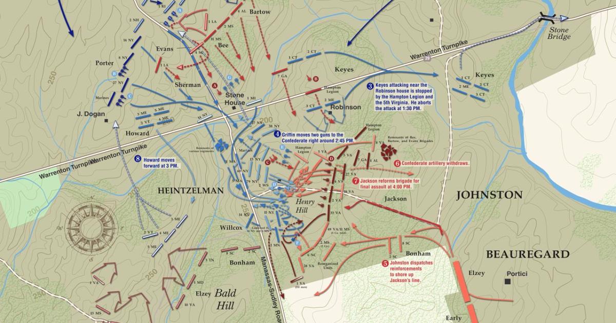 First Manassas | July 21, 1861 | American Battlefield Trust