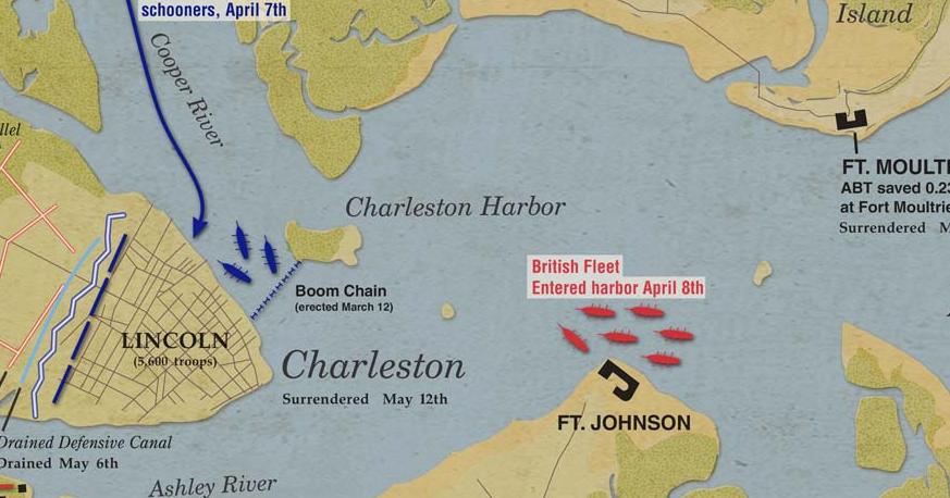 Siege of Charleston Harbor | Mar - May 1780 | American Battlefield Trust