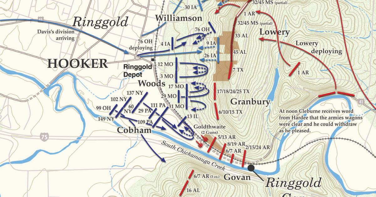 Battle Of Ringgold Gap November 27 1863 American Battlefield Trust