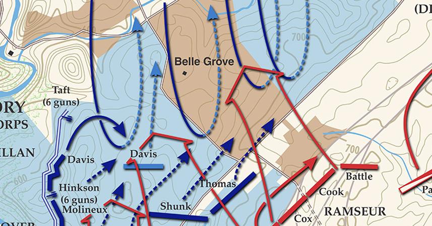 Cedar Creek - The Confederate Assault - October 19, 1864 - 6am To 7 ...