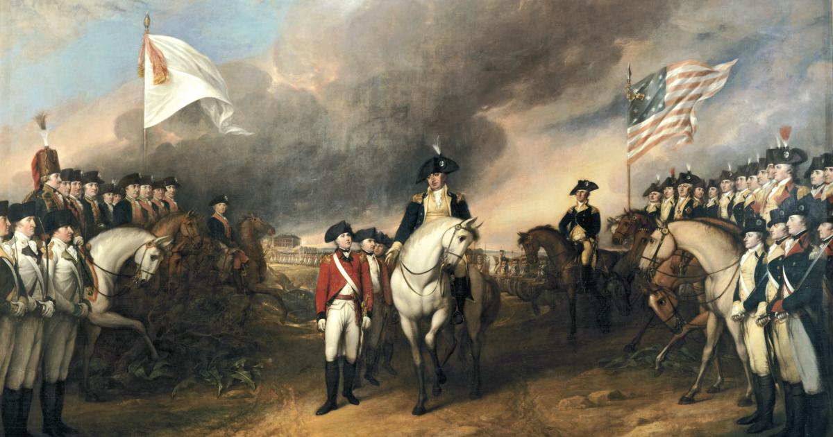 british redcoats revolutionary war painting