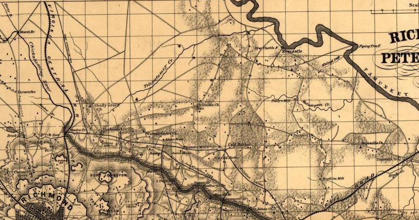 Richmond, Petersburg, and vicinity. | American Battlefield Trust