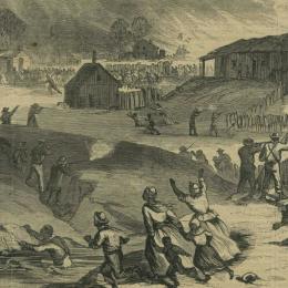 Scenes in Memphis, Tennessee, During the Riot, May 2, 1866