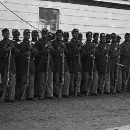 District of Columbia. Company E, 4th U.S. Colored Infantry, at Fort Lincoln