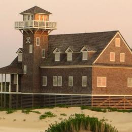 Pea Island Life-Saving Station on the Outer Banks of North Carolina, 2014