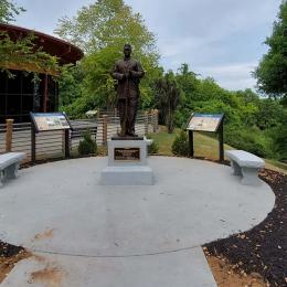 USCT Monument at Fort Defiance Civil War Park & Interpretive Center in Clarksville, Tenn.