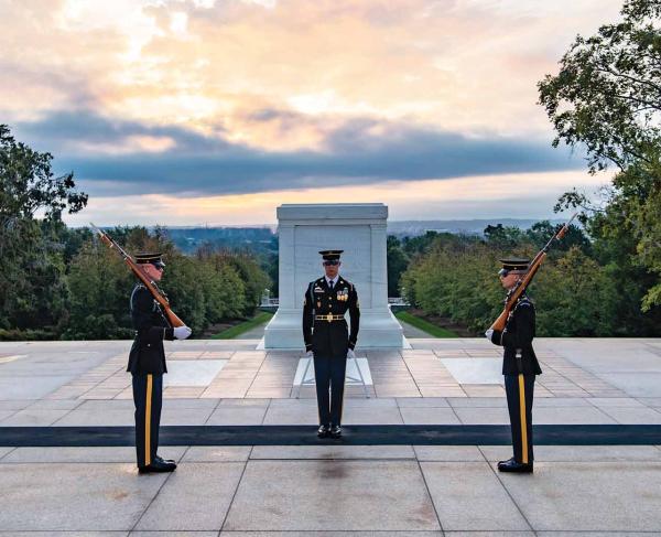 The Tomb of the Unknown Soldier, Arlington National Cemetery, Arlington, Va.