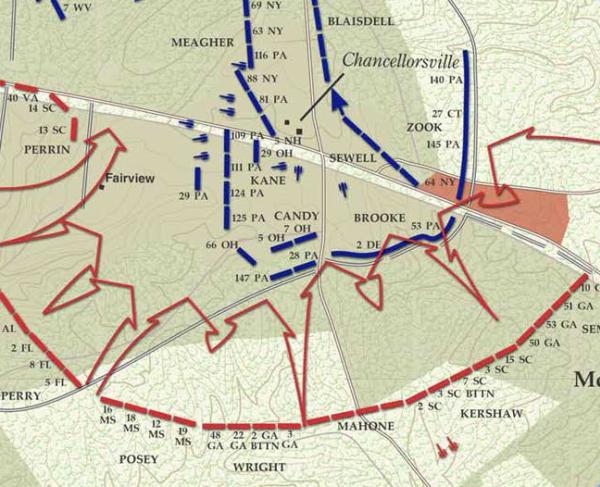 Chancellorsville | Fight for the Intersection | May 3, 1863