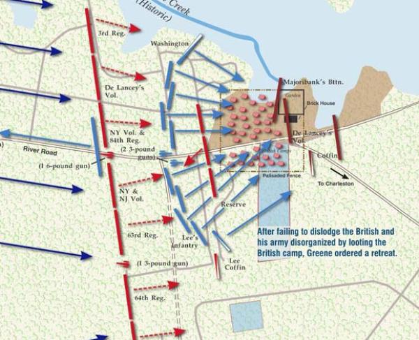 Eutaw Springs | Sep 8, 1781 | Phases Two & Three