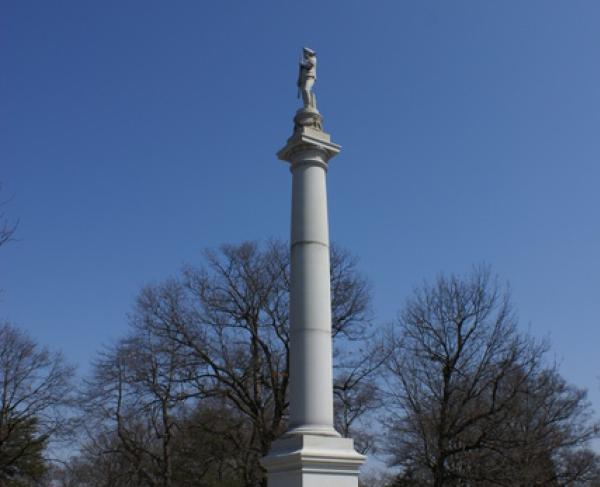 Fort Mercer Monument on the Red Bank Battlefield