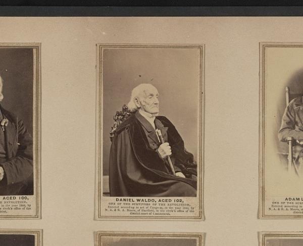 19th Century photographs of Revolutionary War veterans