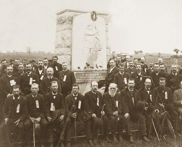 Michigan Veterans Monument in Wheatfield at Gettysburg