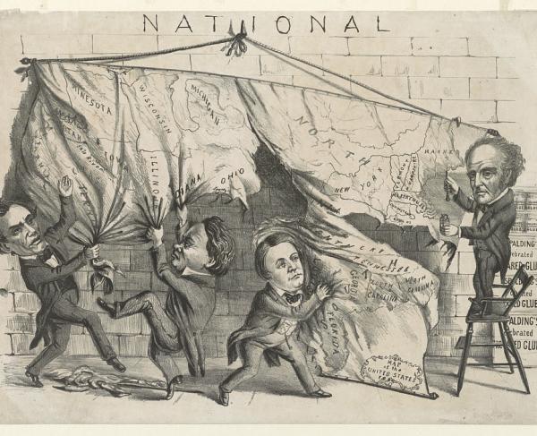 1860 Election Cartoon