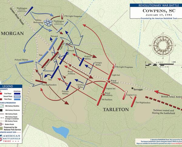 Cowpens Battle Facts and Summary | American Battlefield Trust