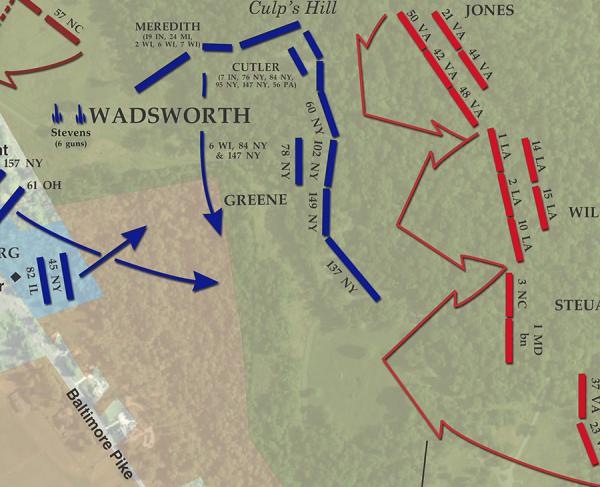 Gettysburg Picketts Charge July 3 1863 345 400 Pm American Battlefield Trust 3599