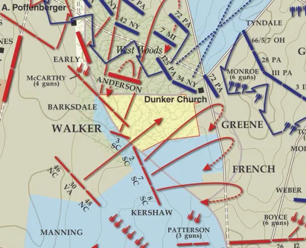 Antietam | West Woods | Sep 17, 1862 | 9:00 - 10:00 am