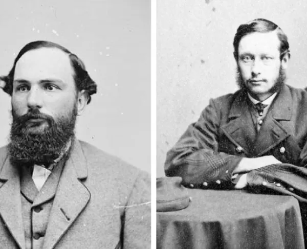 William Henry Fitzhugh Lee and Charles Redington Mudge