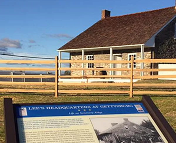 Heritage Site— Lee's Headquarters at Gettysburg