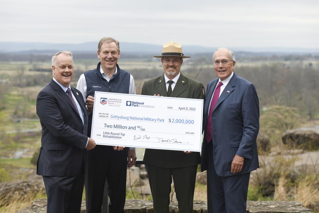 American Battlefield Trust National Park Foundation Contribute Toward