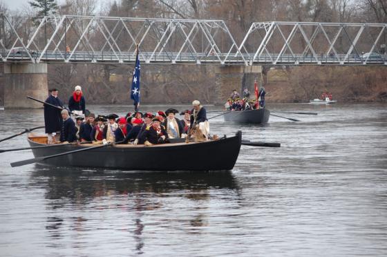 Washington's Crossing of the Delaware reenactment