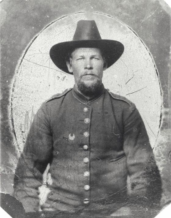 Union soldier from 154 New York