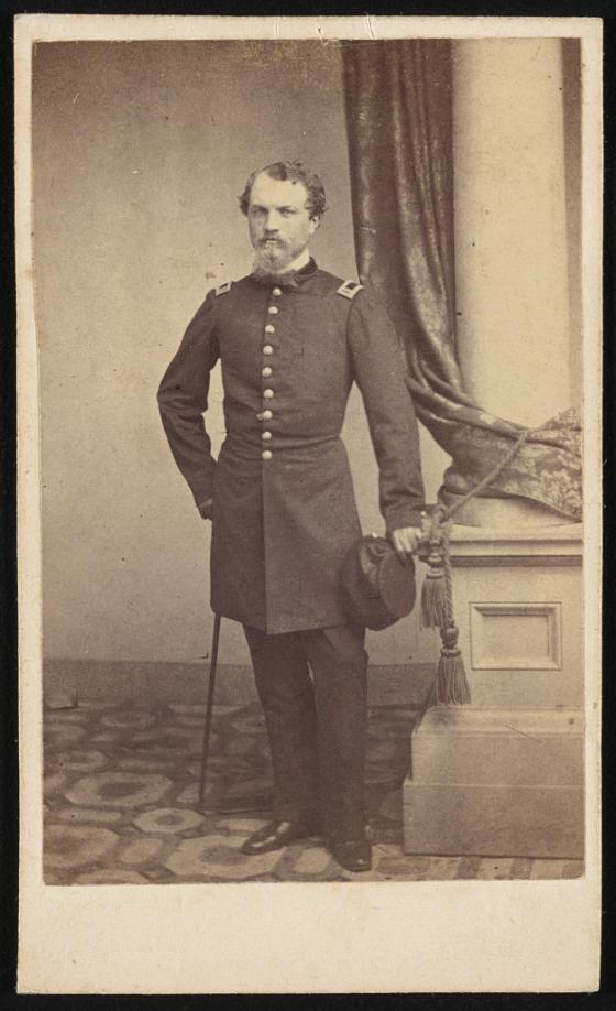 A portrait of Union Gen. William Woods Averell