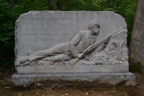 1st Maryland Vol. Inf. Eastern Shore Monument at Gettysburg