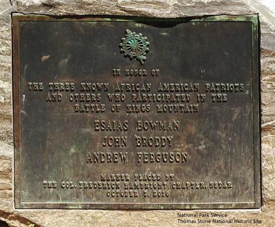 African American Patriots Monument at Kings Mountain