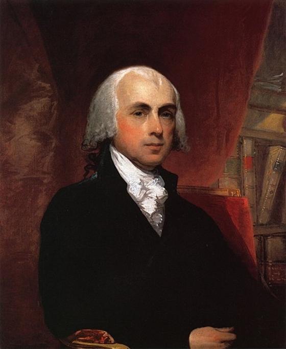 portrait of james madison