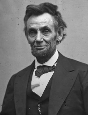 Photo of Abraham Lincoln