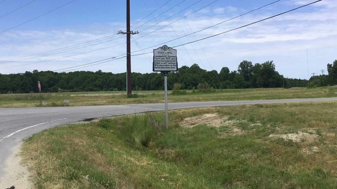 State v. Will NC-022 Historical Marker, Tarboro, N.C.