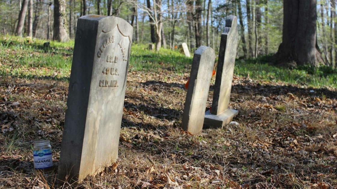 Gravesite of George Avery, veteran of the 40th USCT