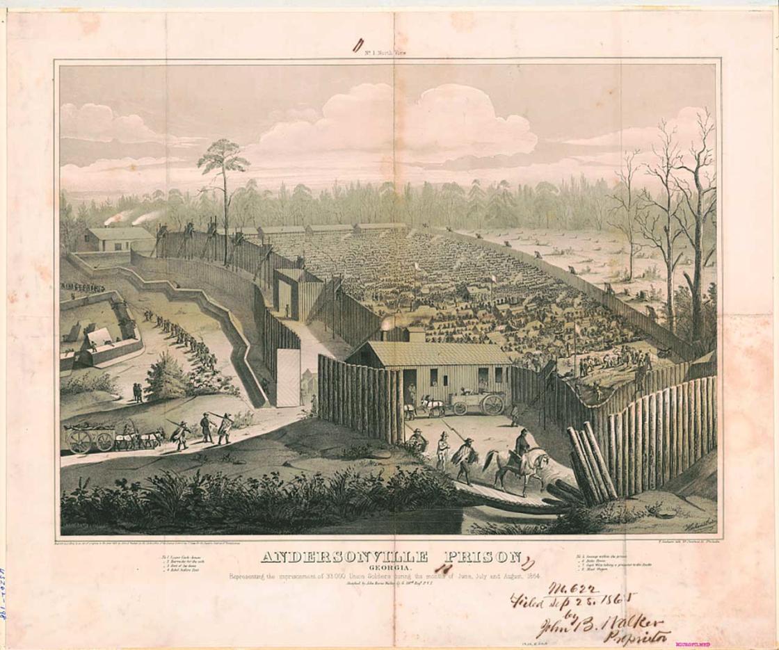 A sketch of Andersonville Prison