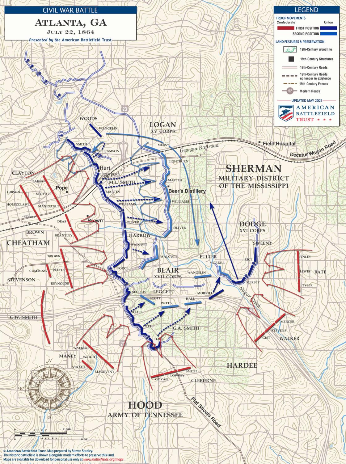 Atlanta | July 22, 1864 | American Battlefield Trust